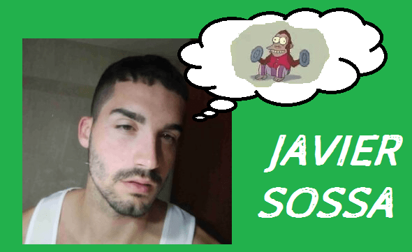 Javier Sossa pensando